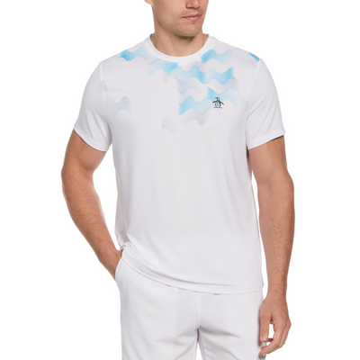 Motion Ball Performance Tennis T-Shirt In Bright White