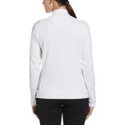 Women's Knit Tennis Sweater In Bright White