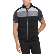 Lightweight Insulated Golf Gilet In Caviar