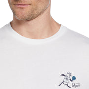 Padel Graphic T-Shirt In Bright White