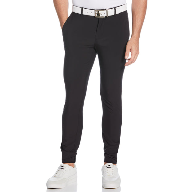 Flat Front Golf Jogger In Caviar