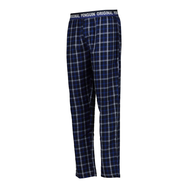 Brushed Flannel Lounge Trouser In Blue