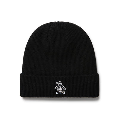 Cuffed Beanie In Caviar