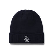 Cuffed Beanie In Black Iris