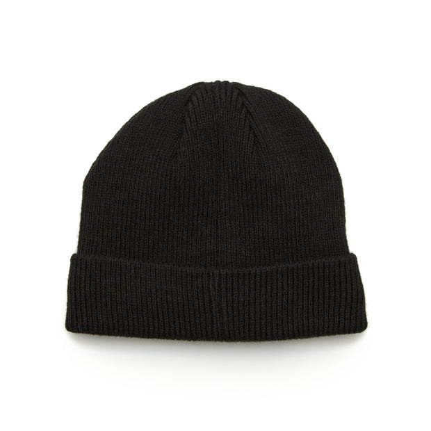 Cuffed Beanie In Caviar