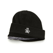 Cuffed Beanie In Caviar