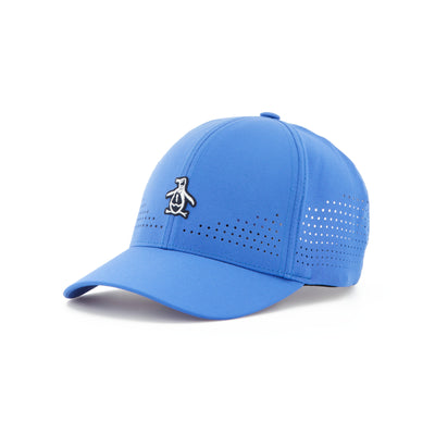 Country Club Perforated Golf Cap In Amparo Blue