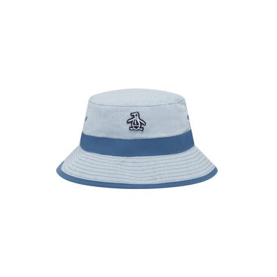 Palm Spring Reversible Golf Bucket Hat In Quiet Harbor