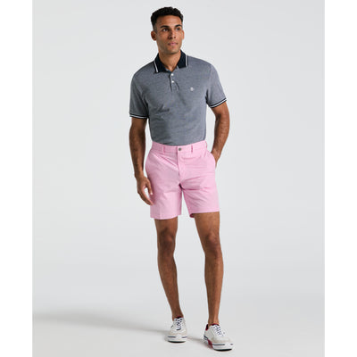 Technical Flat Front 8" Golf Shorts In Lilac Sachet