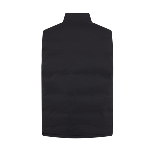 Lightweight Insulated Golf Gilet In Caviar