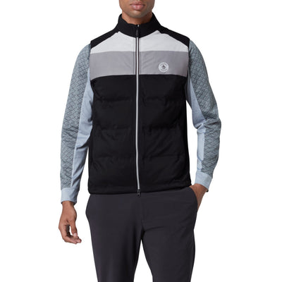 Lightweight Insulated Golf Gilet In Caviar