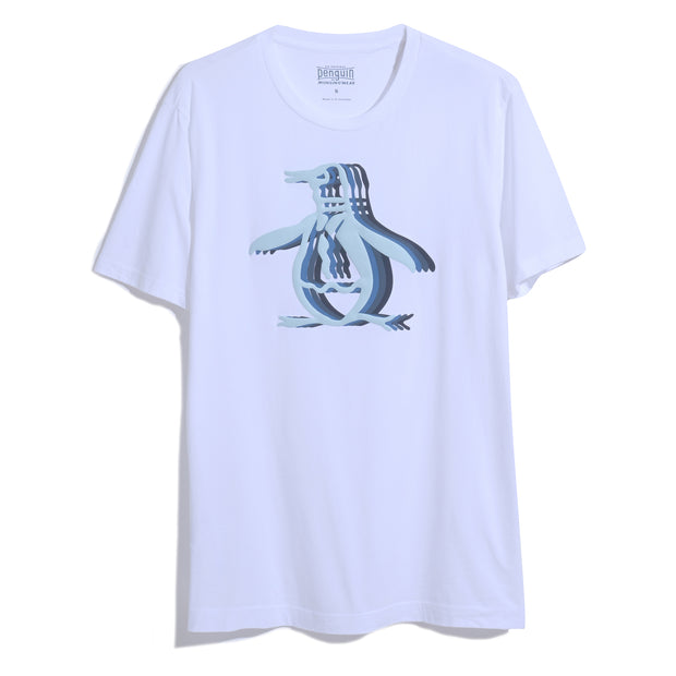 4D Pete Graphic Print T-Shirt In Bright White