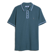 Icons Bentley Mesh Polo Shirt In Copen Blue