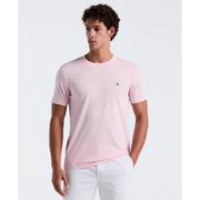 Pin Point Embroidered Pete T-Shirt In Parfait Pink