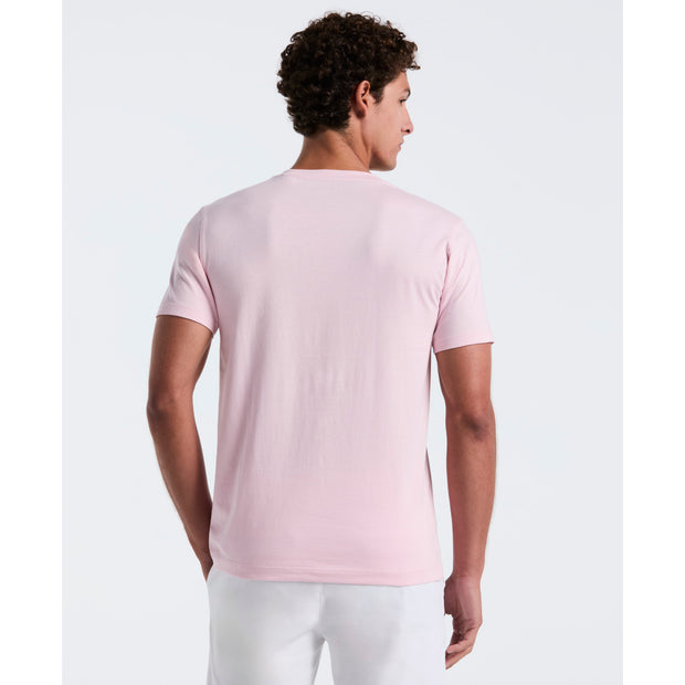 Pin Point Embroidered Pete T-Shirt In Parfait Pink