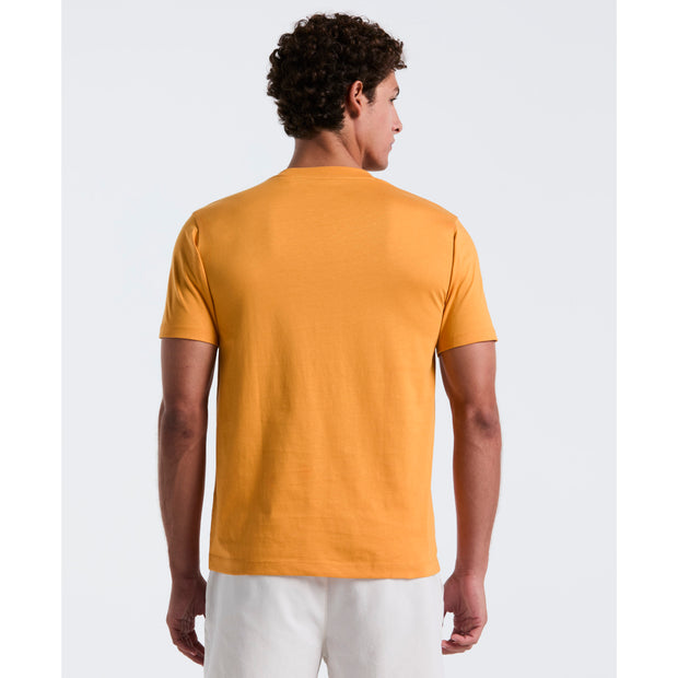Pin Point Embroidered Pete T-Shirt In Butterscotch