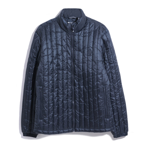 Recycled Polyester Quilted Jacket In Dark Sapphire