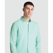 Ecovero Oxford Stretch Shirt In Blue Tint