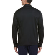 1/4 Zip Pullover In Caviar