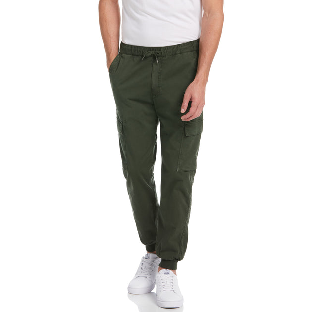 Tapered Cargo Jogger In Green | Original Penguin®