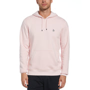 Sticker Pete Pullover Fleece Hoodie In Parfait Pink