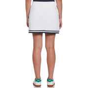 Women's Essential Colour Block Golf Skort In Bright White