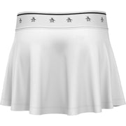 Women's 13" Essential Pete Elastic Waistband Tennis Skort In Bright White