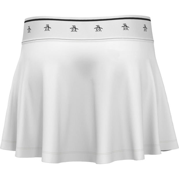 Women's 13" Essential Pete Elastic Waistband Tennis Skort In Bright White