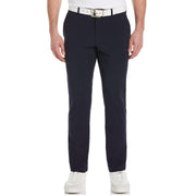 Flat Front Pete Performance Golf Trouser In Black Iris