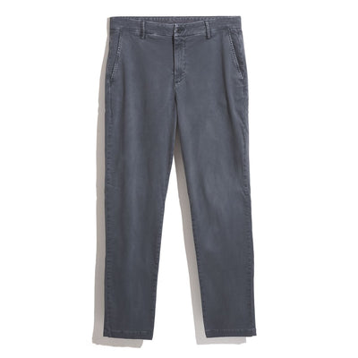 Slim Fit Sateen Chino Trousers In Cloudburst