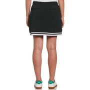 Women's Essential Colour Block Golf Skort In Caviar