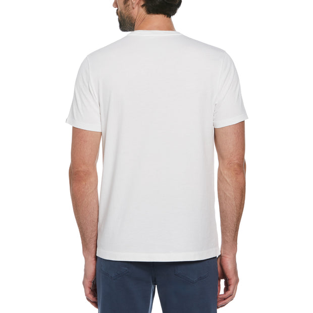 4D Pete Graphic Print T-Shirt In Bright White