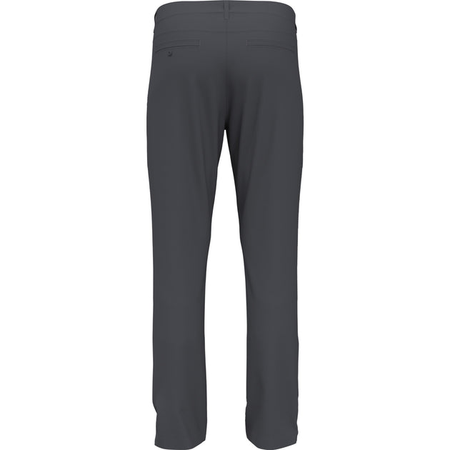 Flat Front Solid Golf Trousers In Grey | Original Penguin®