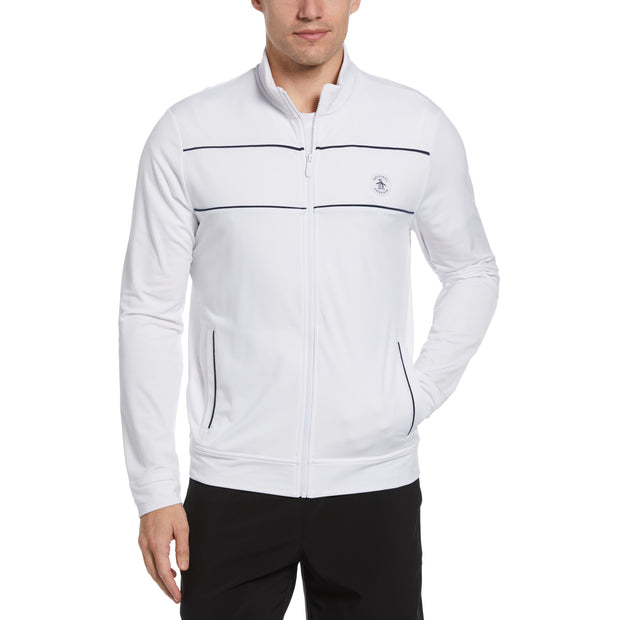 Essential Tennis Track Jacket In Bright White