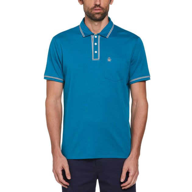 Earl 3D Pete Short Sleeve Polo Shirt In Multicolor | Original Penguin®