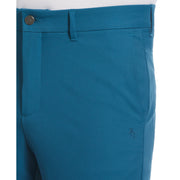 Flat Front Solid Golf Shorts In Corsair