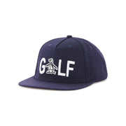 Pete Snapback Golf Cap In Black Iris