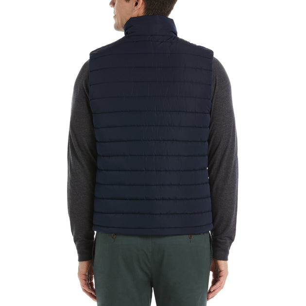 Lightweight Puffer Vest In Blue | Original Penguin®