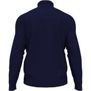 Technical Earl 1/4 Zip Long Sleeve Golf Sweater In Black Iris