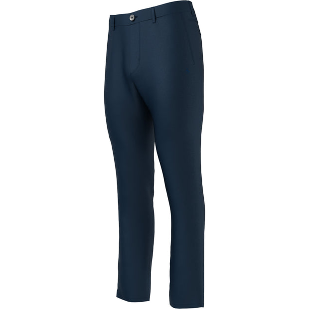 Flat Front Pete Performance Golf Trouser In Black Iris