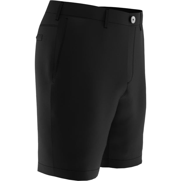 Flat Front Pete Perfomance 8" Golf Shorts In Caviar