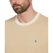 Micro Stripe T-Shirt In Birch