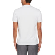 Icons Organic Cotton Jersey TV Pete T-Shirt In Bright White