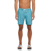7" Recycled Repete Swim Shorts In Teal