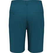 Flat Front Solid Golf Shorts In Corsair