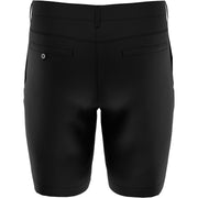 Flat Front Pete Perfomance 8" Golf Shorts In Caviar