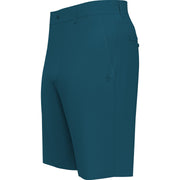 Flat Front Solid Golf Shorts In Corsair