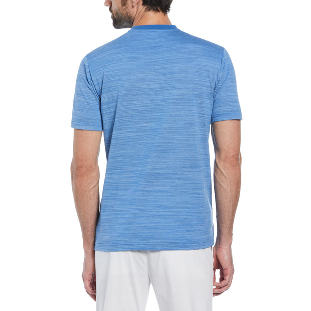 Cotton Slub Pique Fashion Tee In Star Sapphire