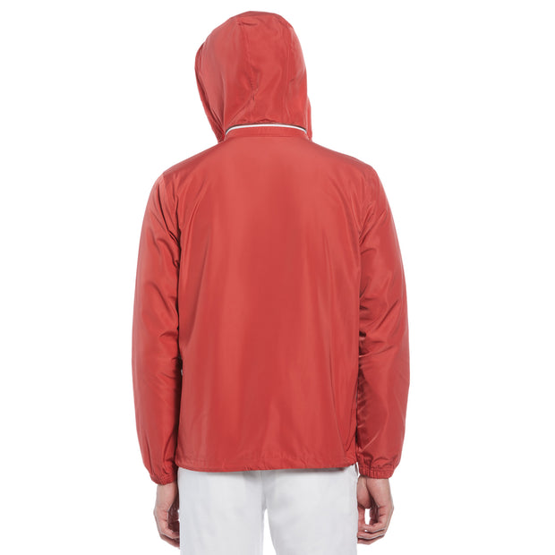 Water Resistant Lined Ratner Jacket In Mineral Red