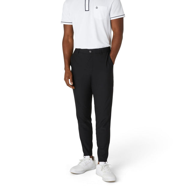 Flat Front Golf Jogger In Caviar